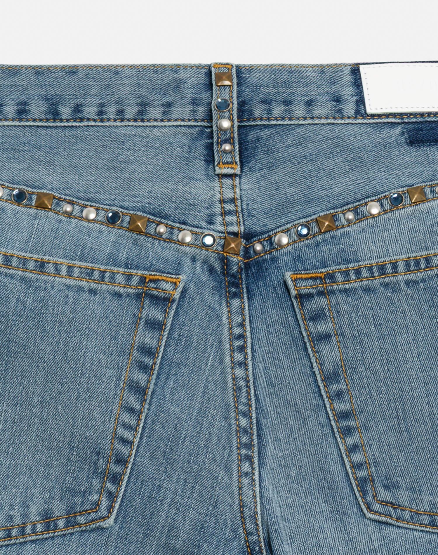 Twisted Mid Rise Bootcut - Thunderstruck Product Image