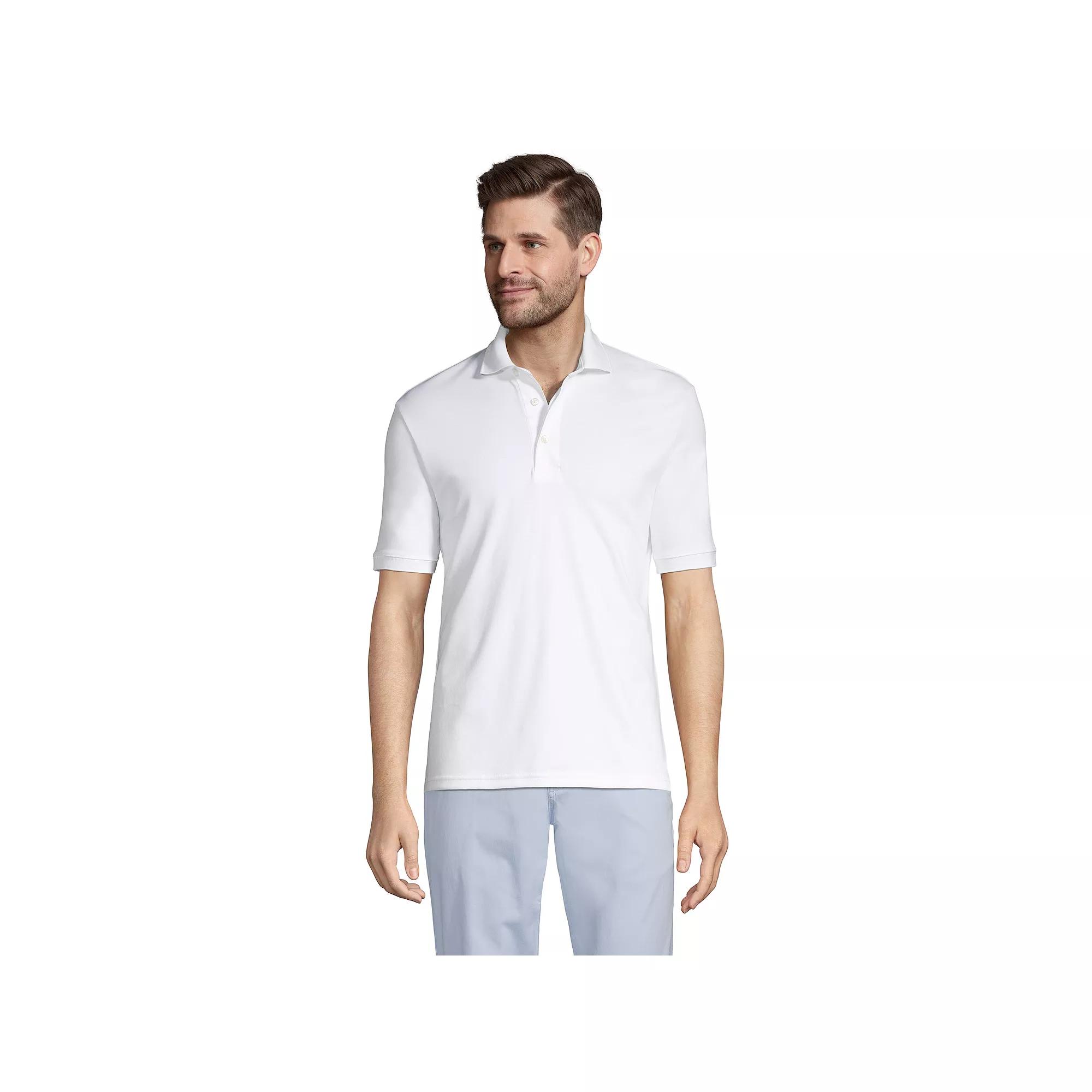 Big & Tall Lands' End Classic-Fit Supima Polo, Men's,  Product Image