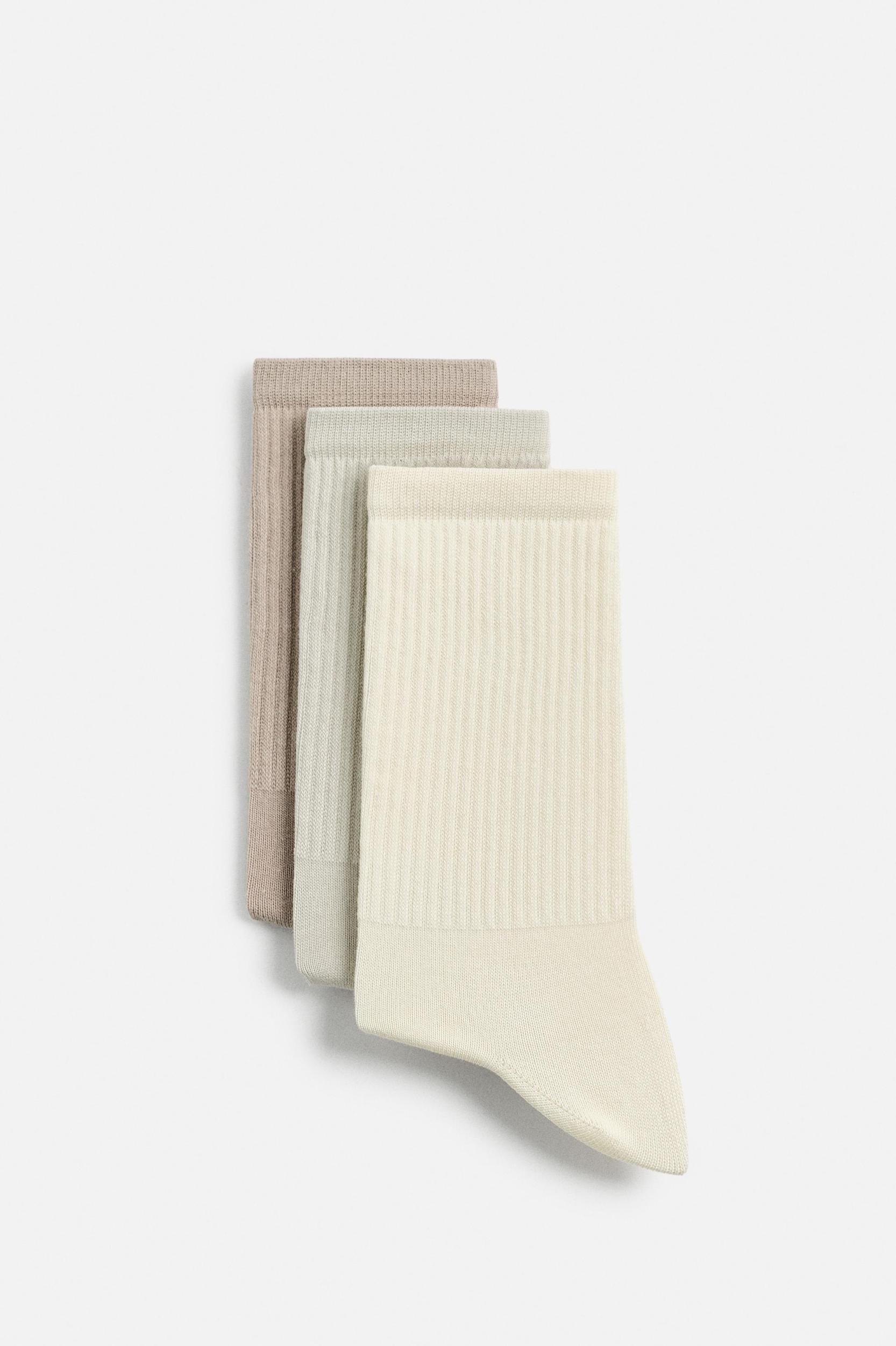 3-PACK RIB SOCKS Product Image