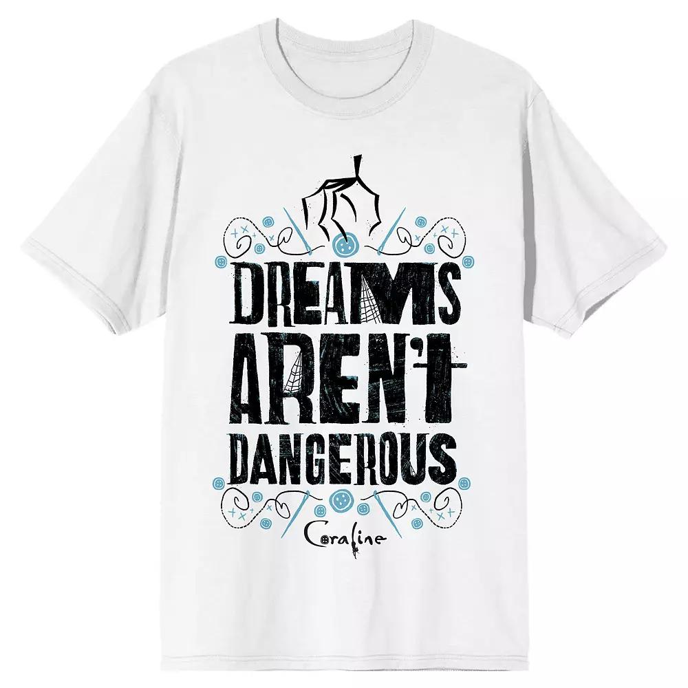 Men's Coraline Dreams Aren't Short Sleeve Graphic Tee,  Product Image
