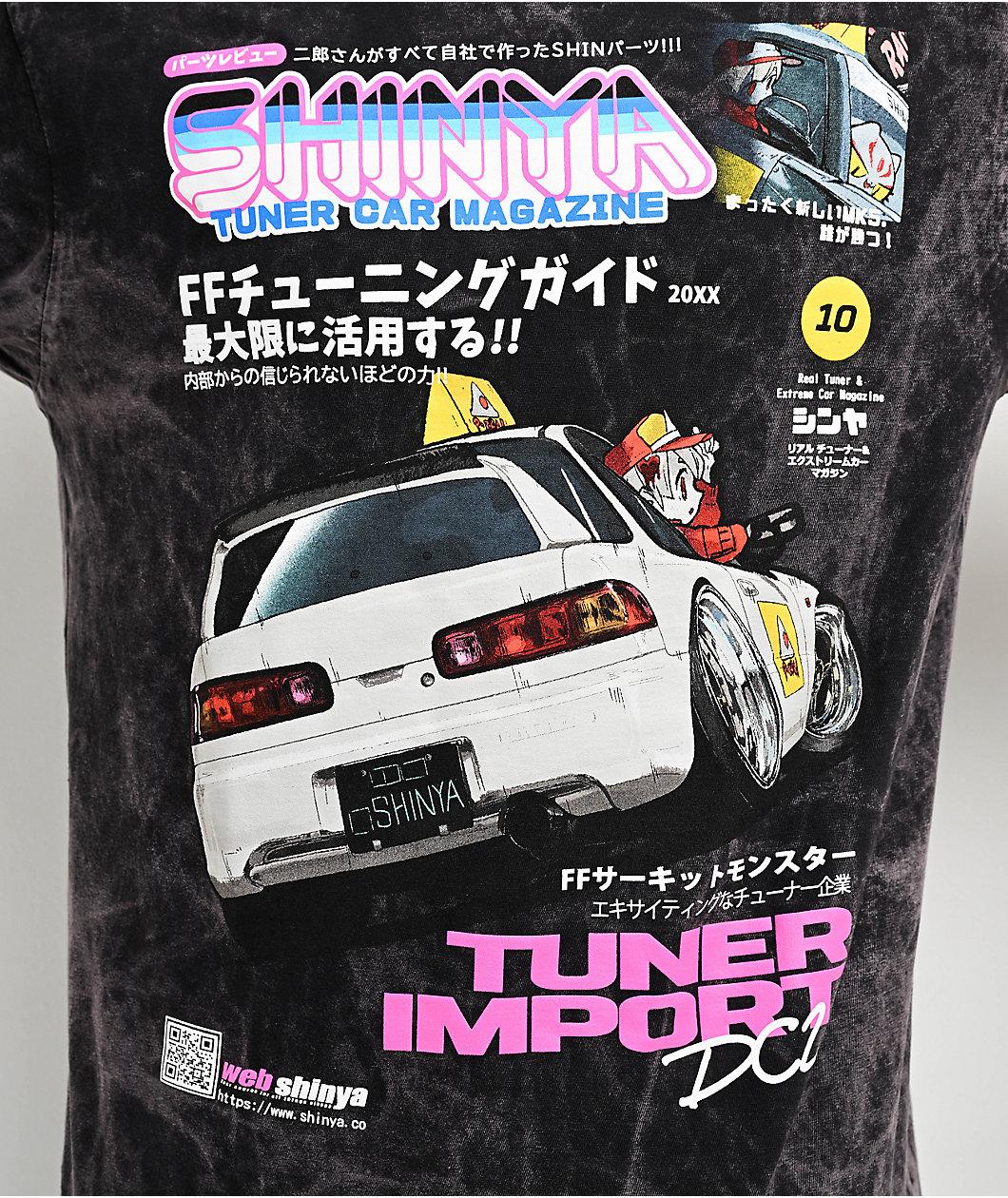 Shinya Import 2.0 Black Wash T-Shirt Product Image