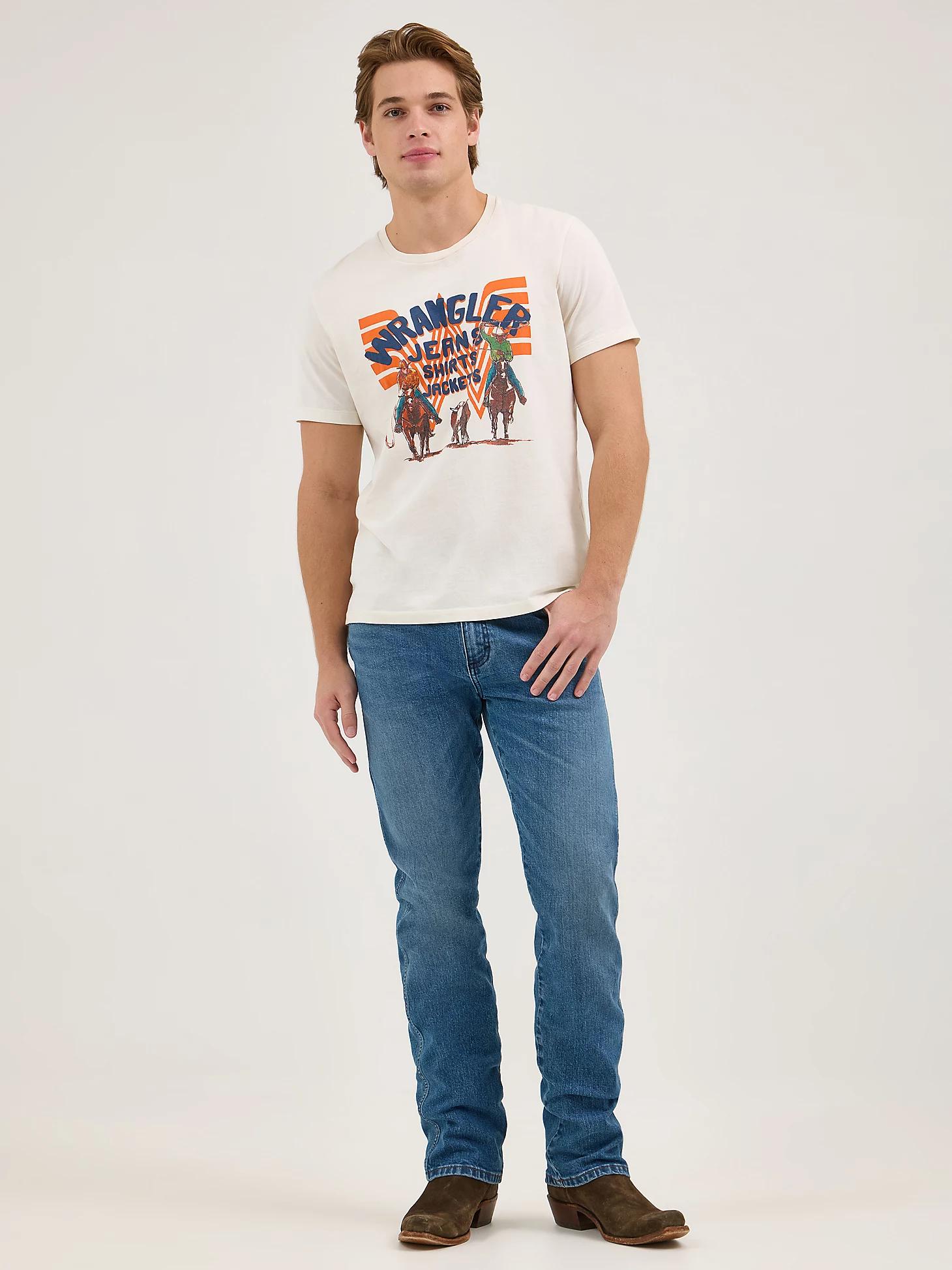 Wrangler x Whataburger Slim Straight Leg Retro Jean | Men's JEANS | Wrangler® Product Image