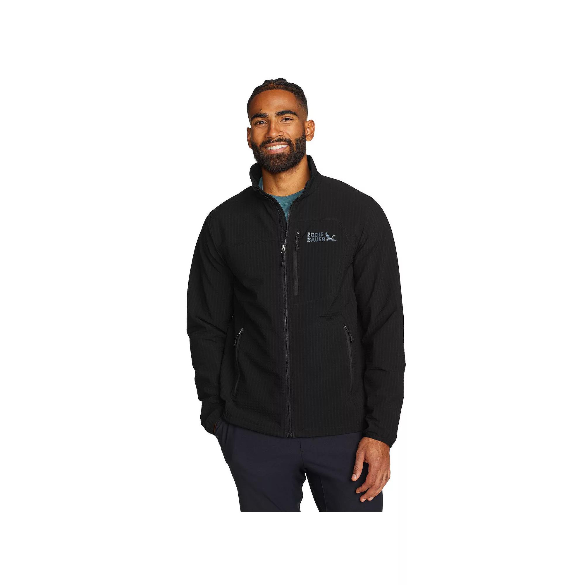 Men's Eddie Bauer Sandstone Grid Jacket,  Product Image
