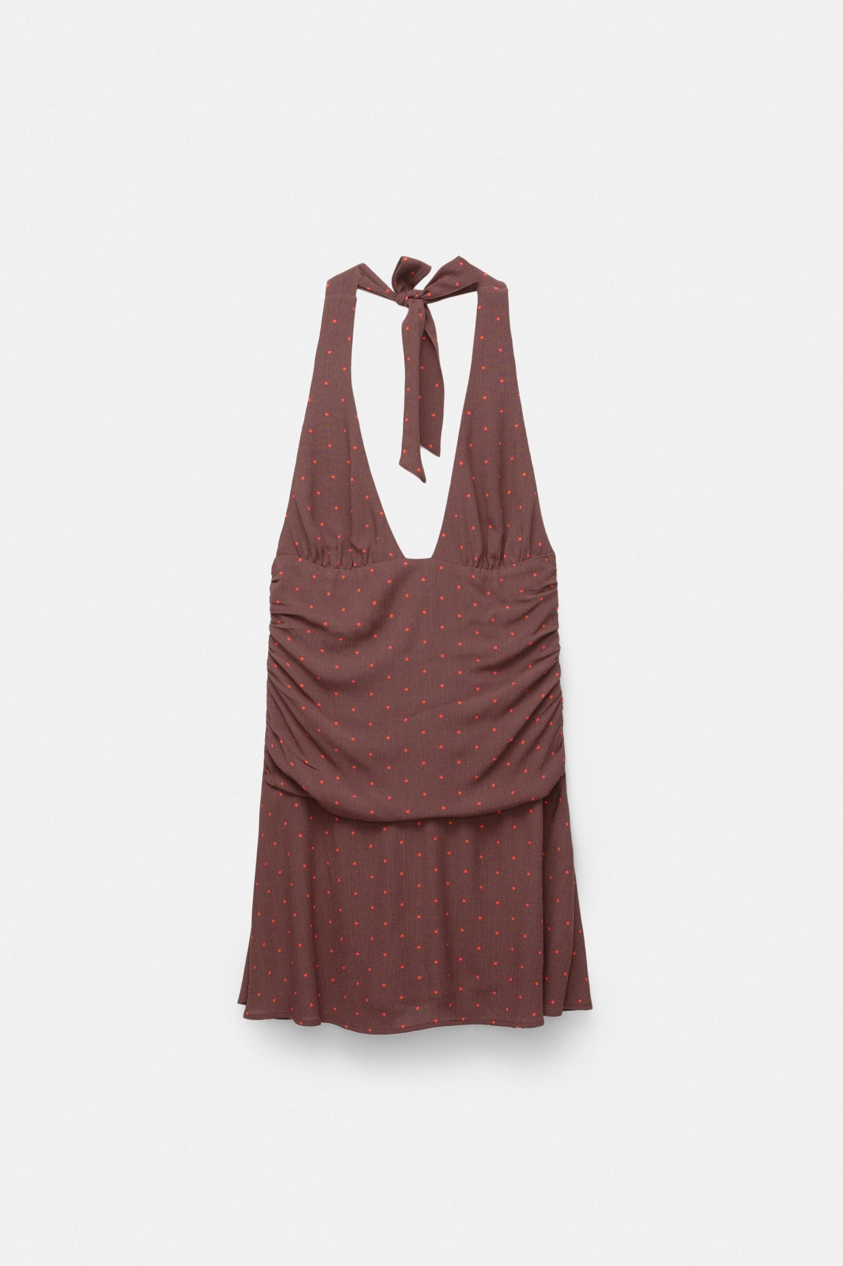 Short polka dot dress Product Image