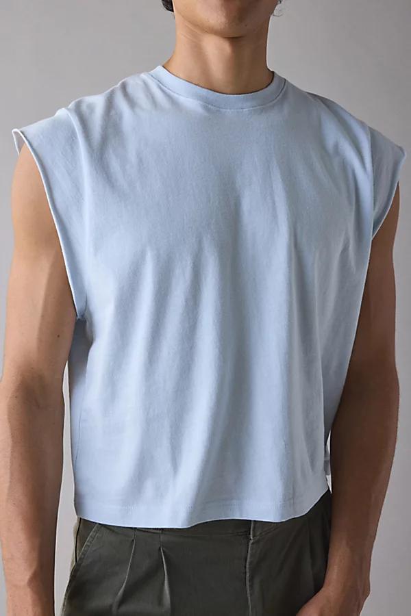 BDG Grayson Solid Cutoff Muscle Tank Top Mens at Urban Outfitters Product Image