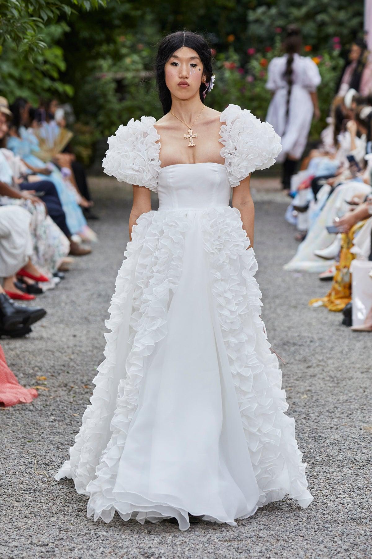 The Ivory Flower Gown Product Image