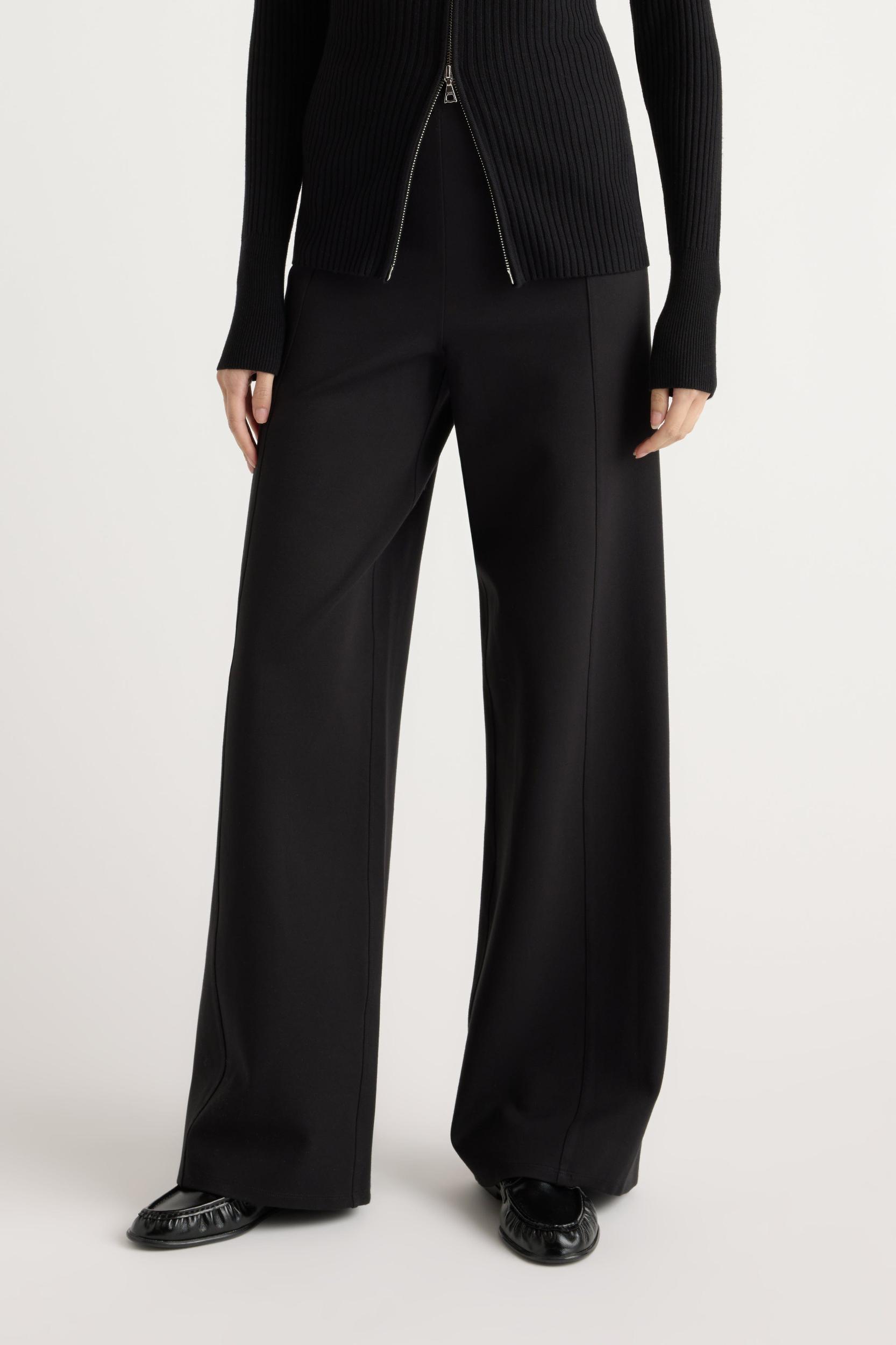 Anh Wide-Leg Ponte Stretch Pant Product Image