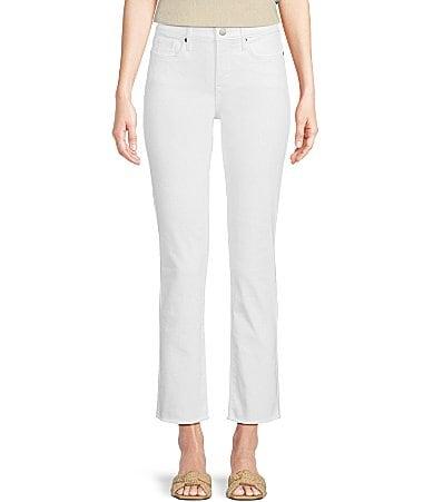 Nydj Sheri Frayed High Rise Ankle Skinny Jeans Product Image