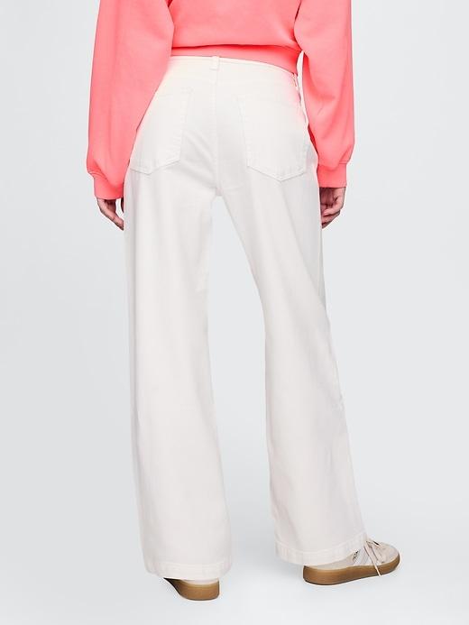 Mid Rise Corduroy '90s Loose Cargo Pants Product Image