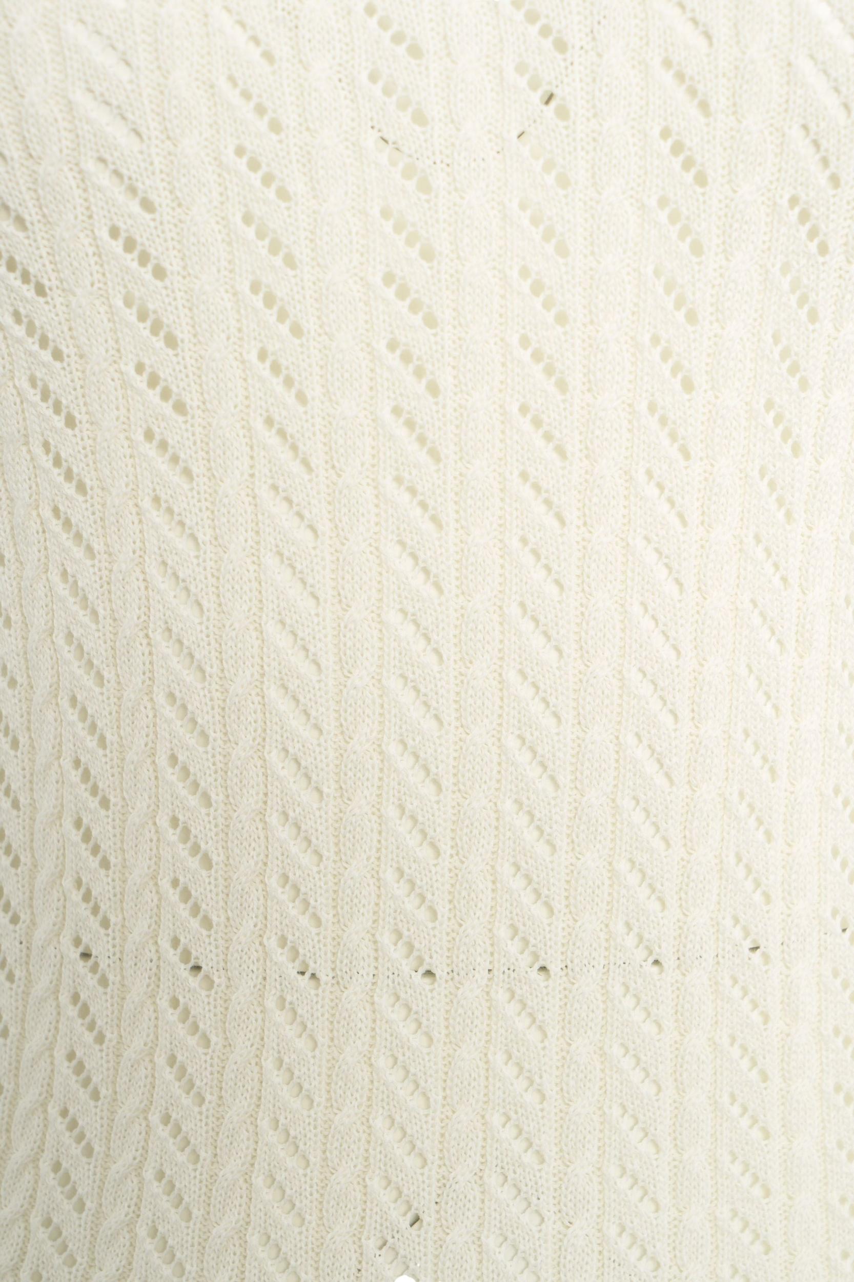 Open knit tank top Product Image