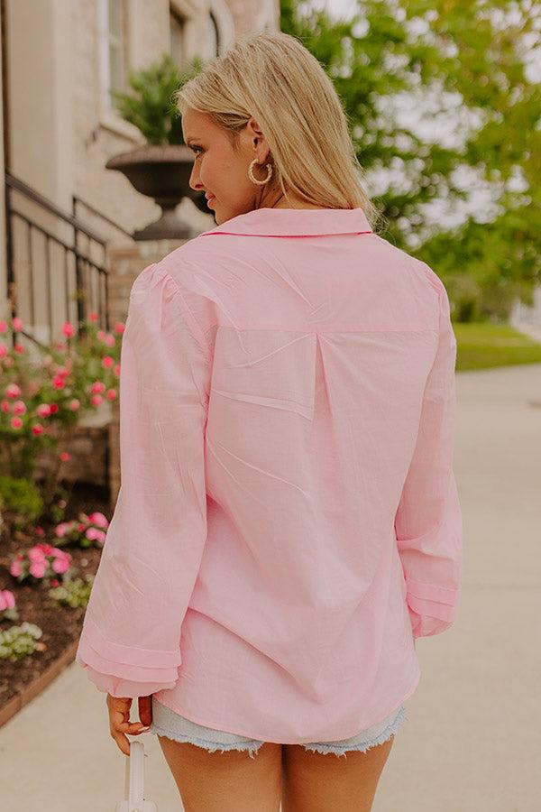 Sweet Smile Button Down Top Product Image