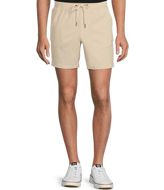 Rowm Flat Front Solid 7#double; Inseam Shorts Product Image
