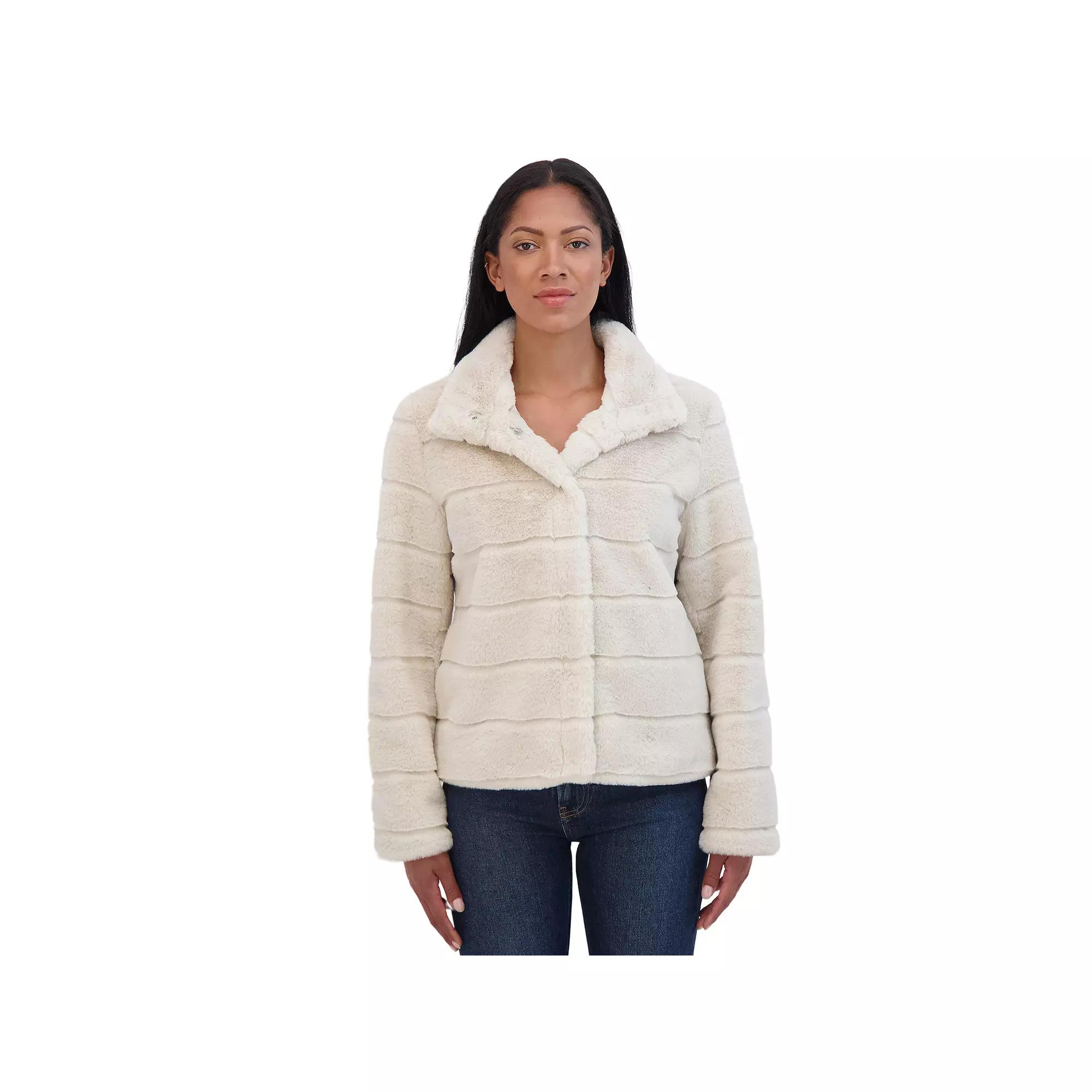 Women's Sebby Collection Faux Fur Jacket,  Product Image