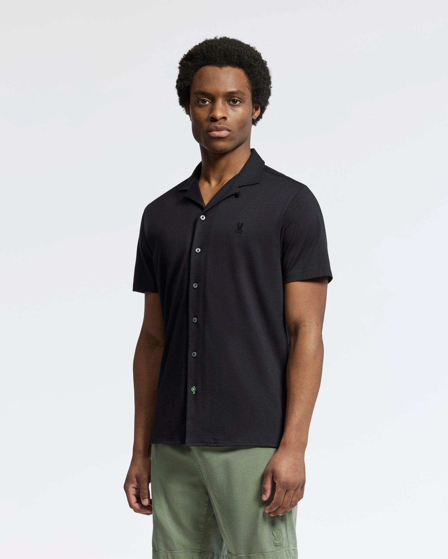 MENS BRYAN CAMP COLLAR SHORT SLEEVE SHIRT - B6Q581F200 Product Image