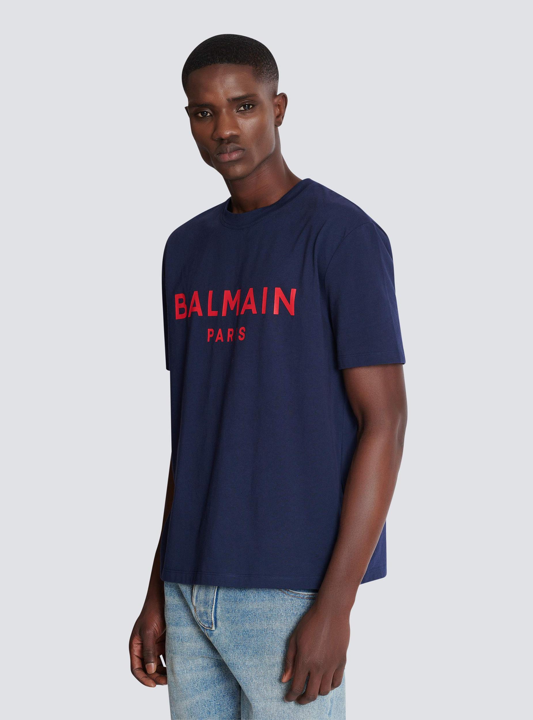 T-shirt with Balmain Paris print Product Image