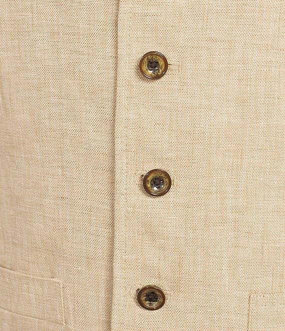 Murano Baird McNutt Suit Separate Linen Vest Product Image