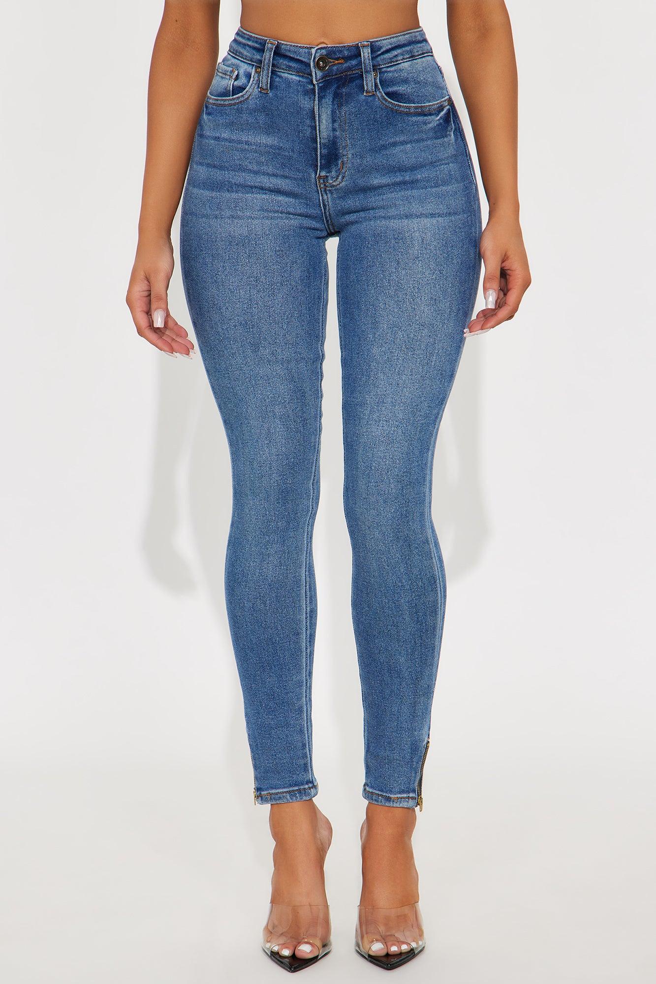 Midtown Muse Stretch Skinny Jeans - Medium Wash Female Product Image
