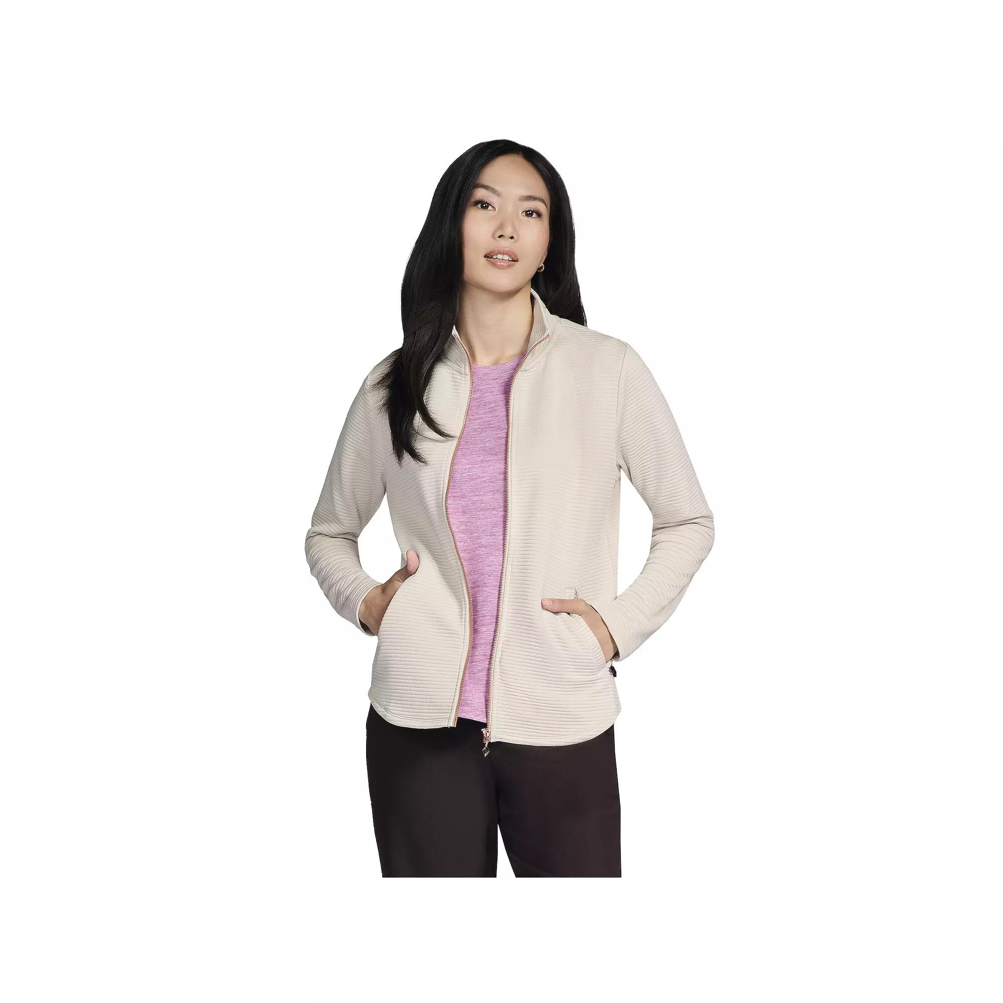 Women's Skechers® The Go Walk® Ottoman Cozy Fit Scoop Hem Jacket,  Product Image