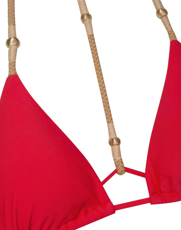 Layla T Back Top - Red Poppy Product Image