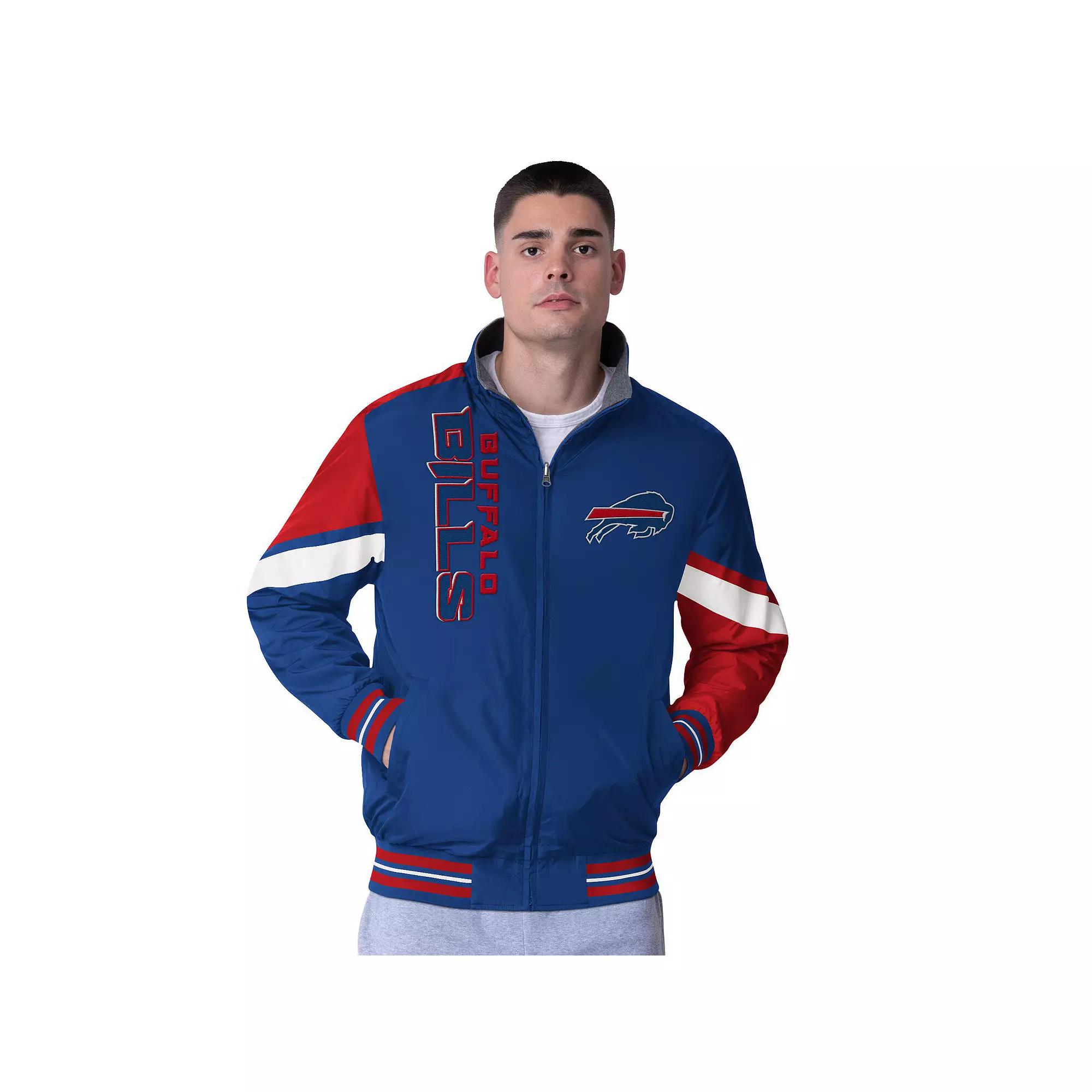 Men's G-III Extreme Royal Buffalo Bills Strong Arm Reversible Full-Zip Jacket,  Product Image