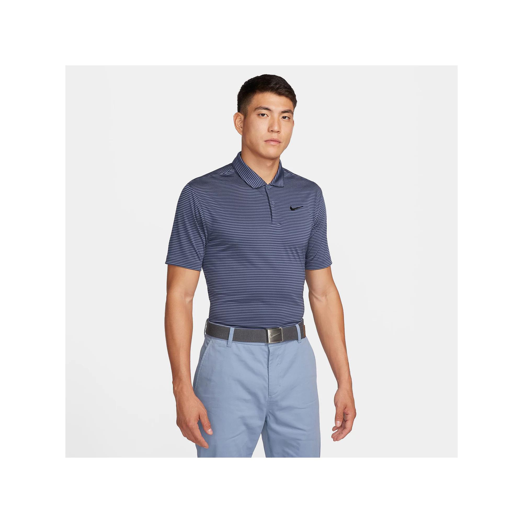 Men's Nike Striped Dri-FIT Golf Polo,  Product Image