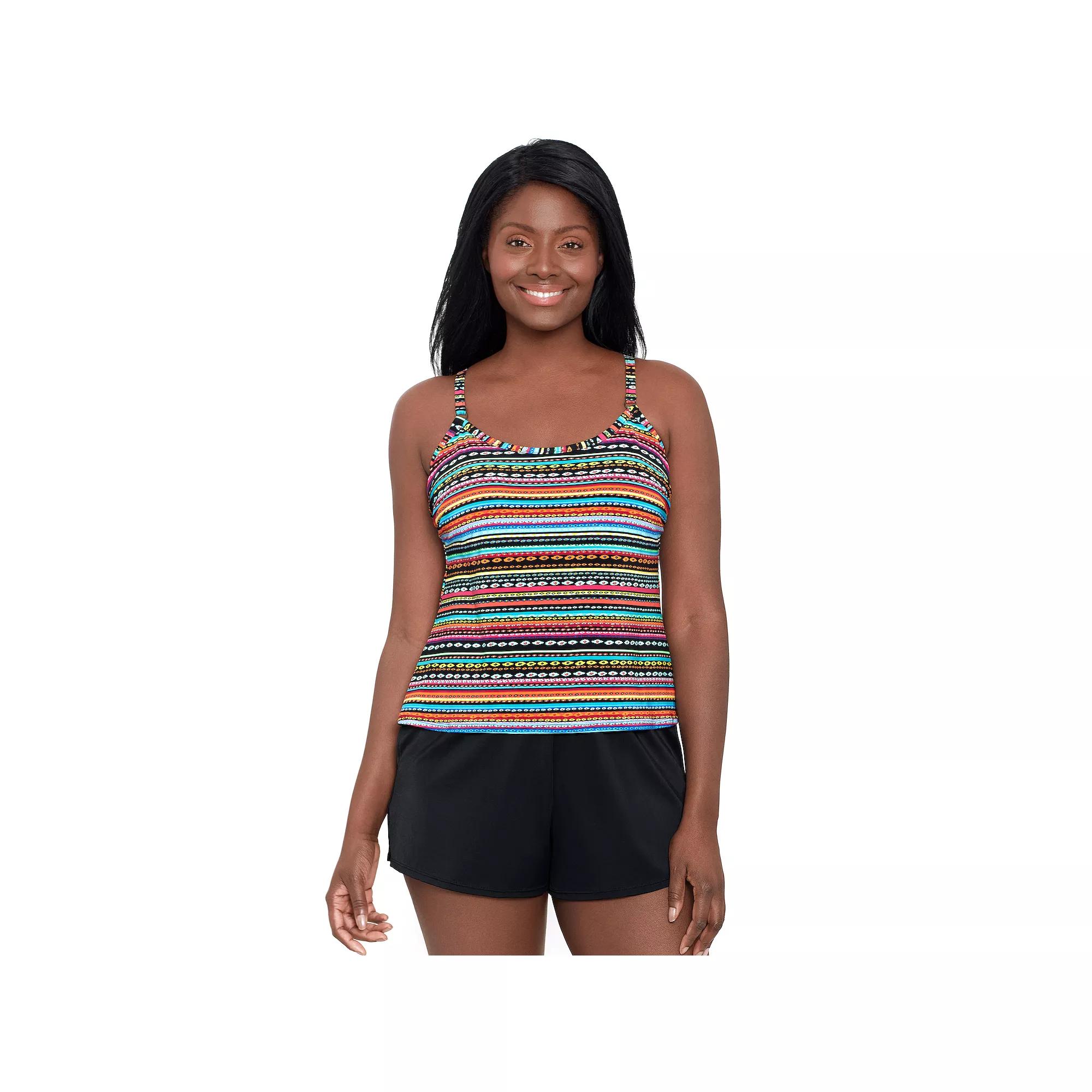 Women's Trimshaper Farrah Romper Swimsuit,  Product Image