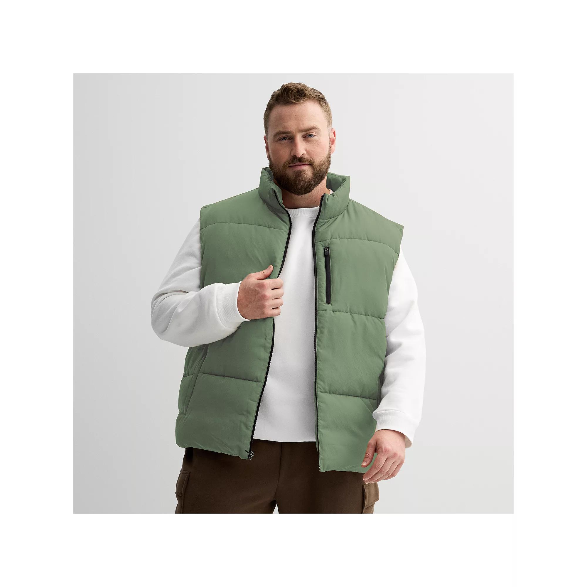 Big & Tall Tek Gear® Insulated Puffer Vest, Men's,  Product Image