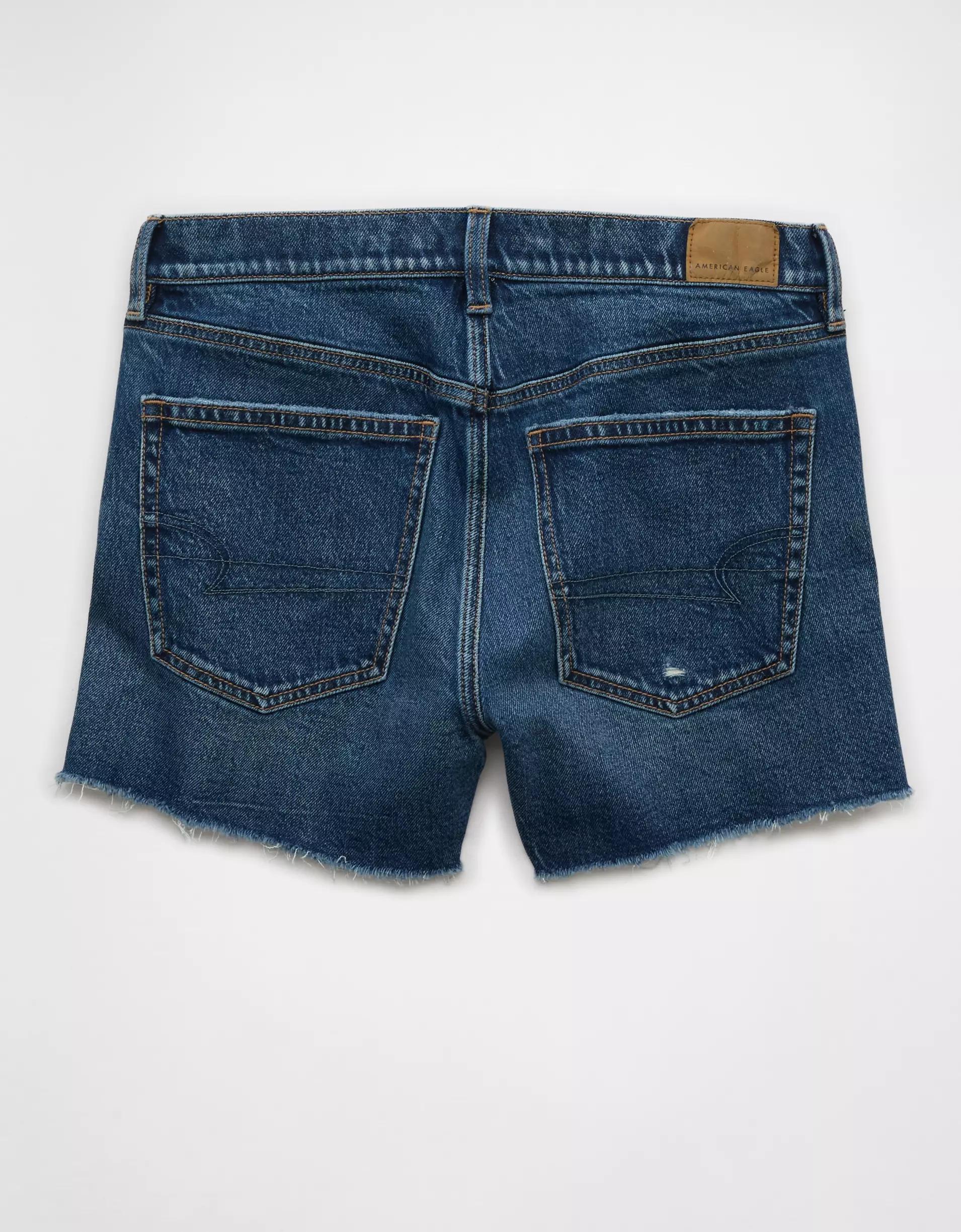 AE Stretch Low-Rise Ex-Boyfriend Denim Short Product Image