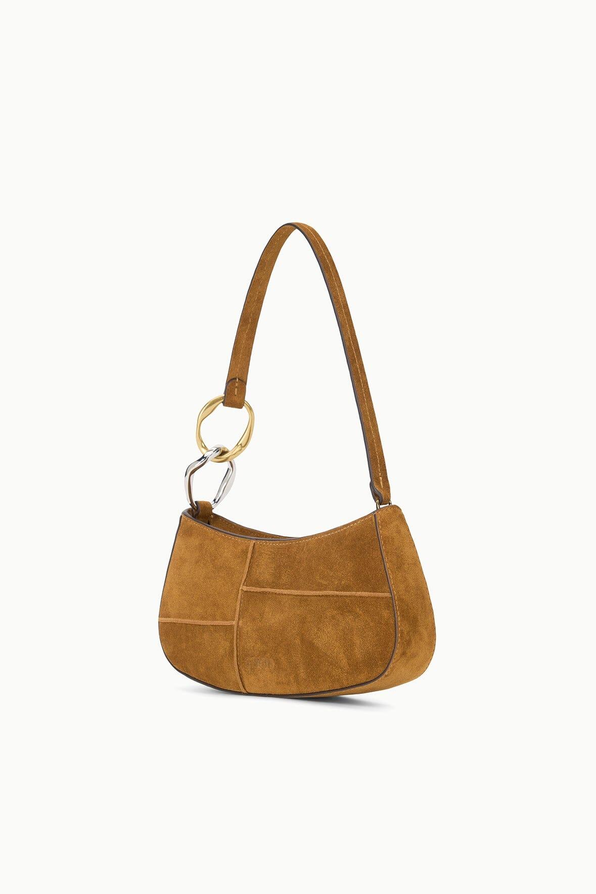 OLLIE BAG | TAN SUEDE Product Image