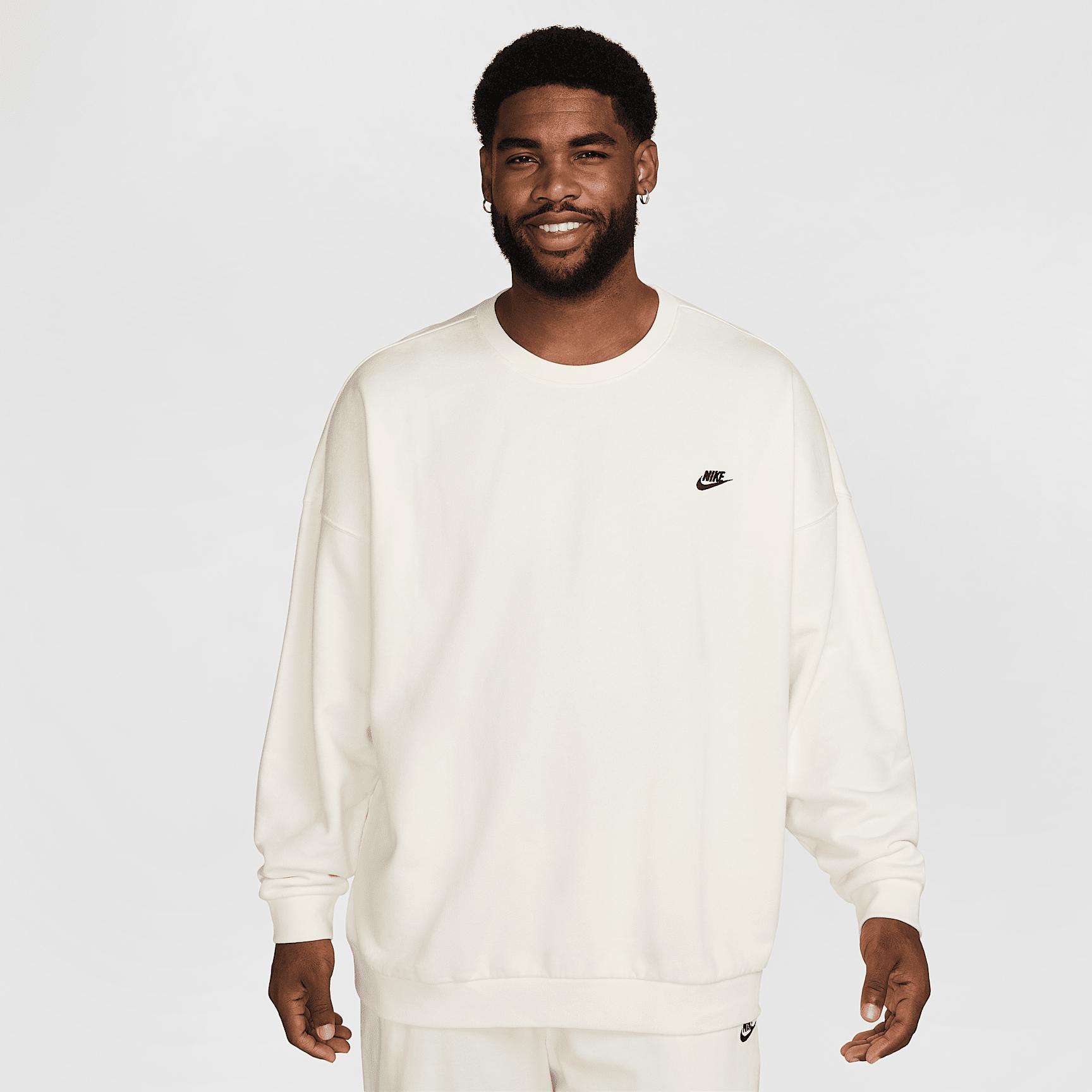 Nike Men's Club Fleece Oversized French Terry Crew Product Image