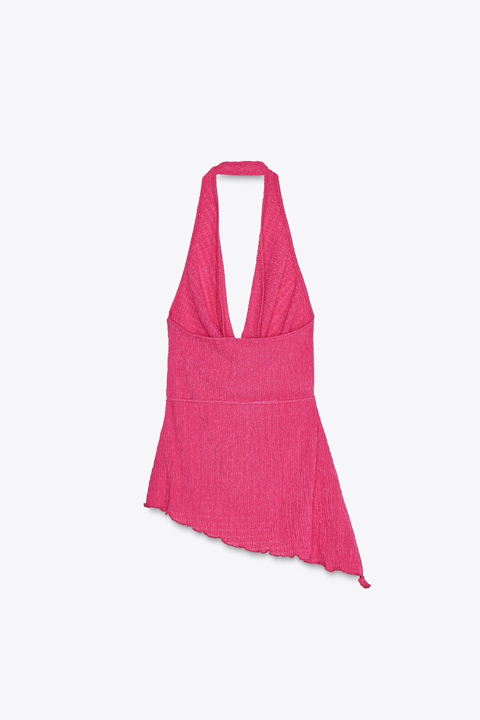 TEXTURED ASYMMETRIC TOP Product Image