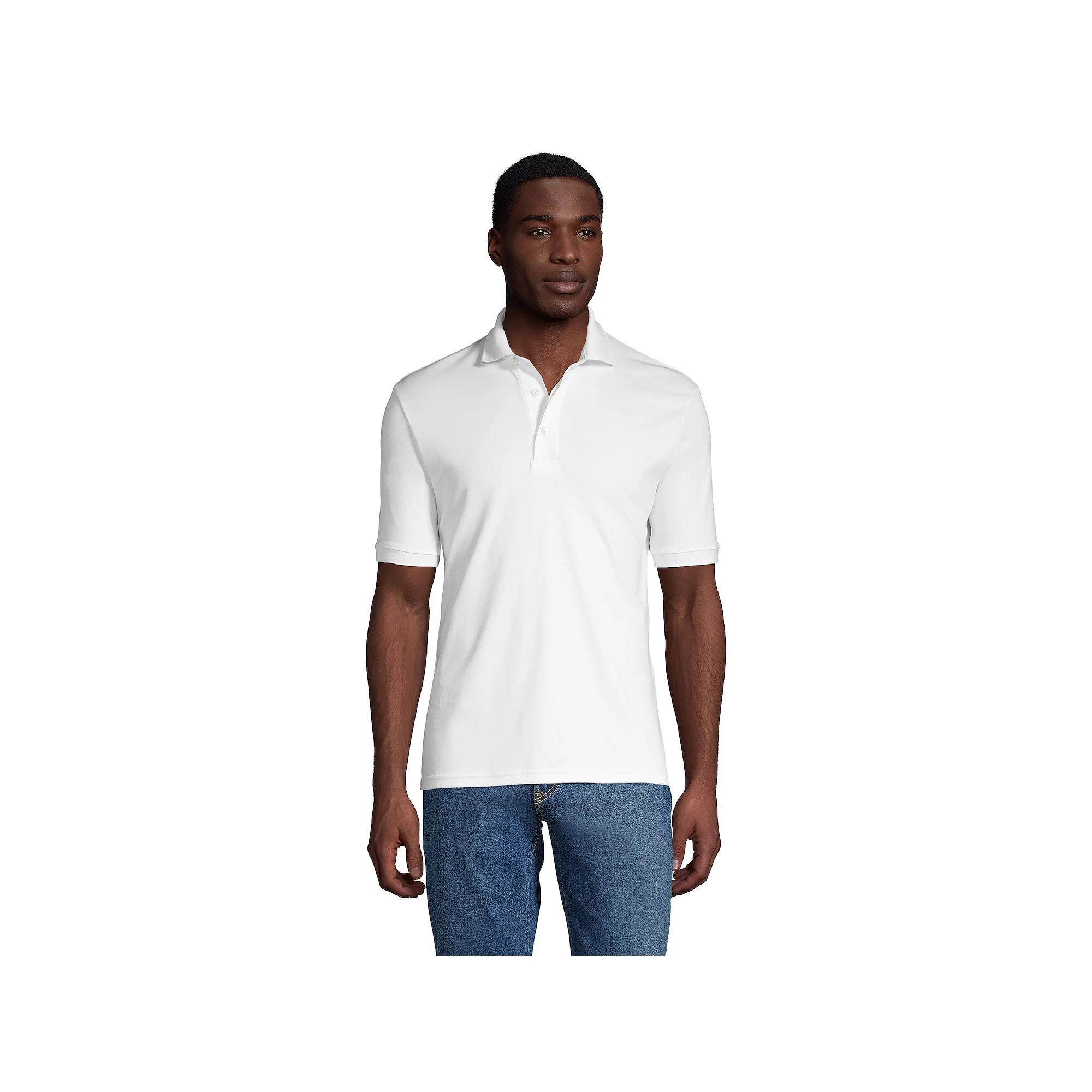 Big & Tall Lands' End Classic-Fit Supima Polo, Men's,  Product Image