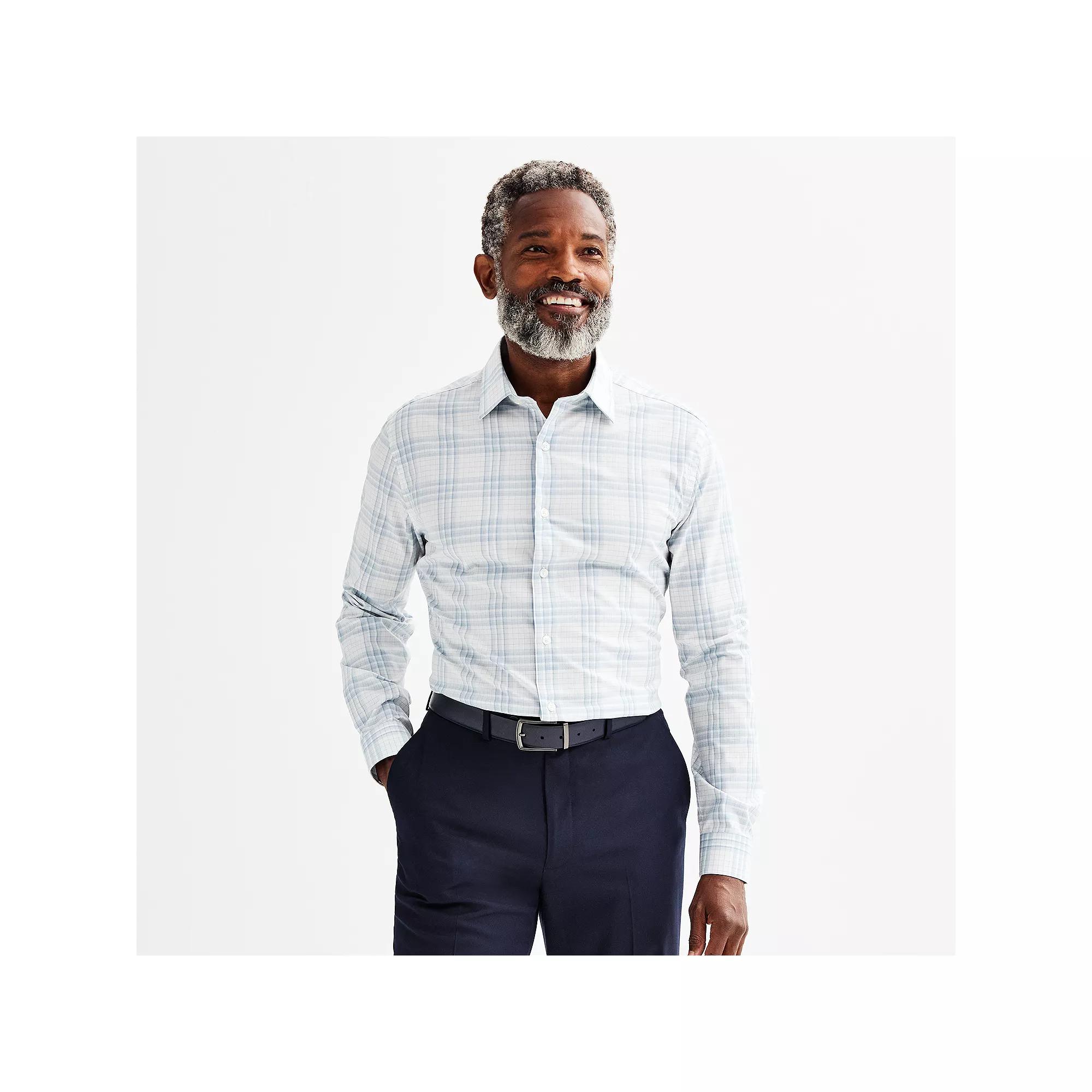 Men's Apt. 9® Premier Flex Extra-Slim Fit Dress Shirt,  Product Image