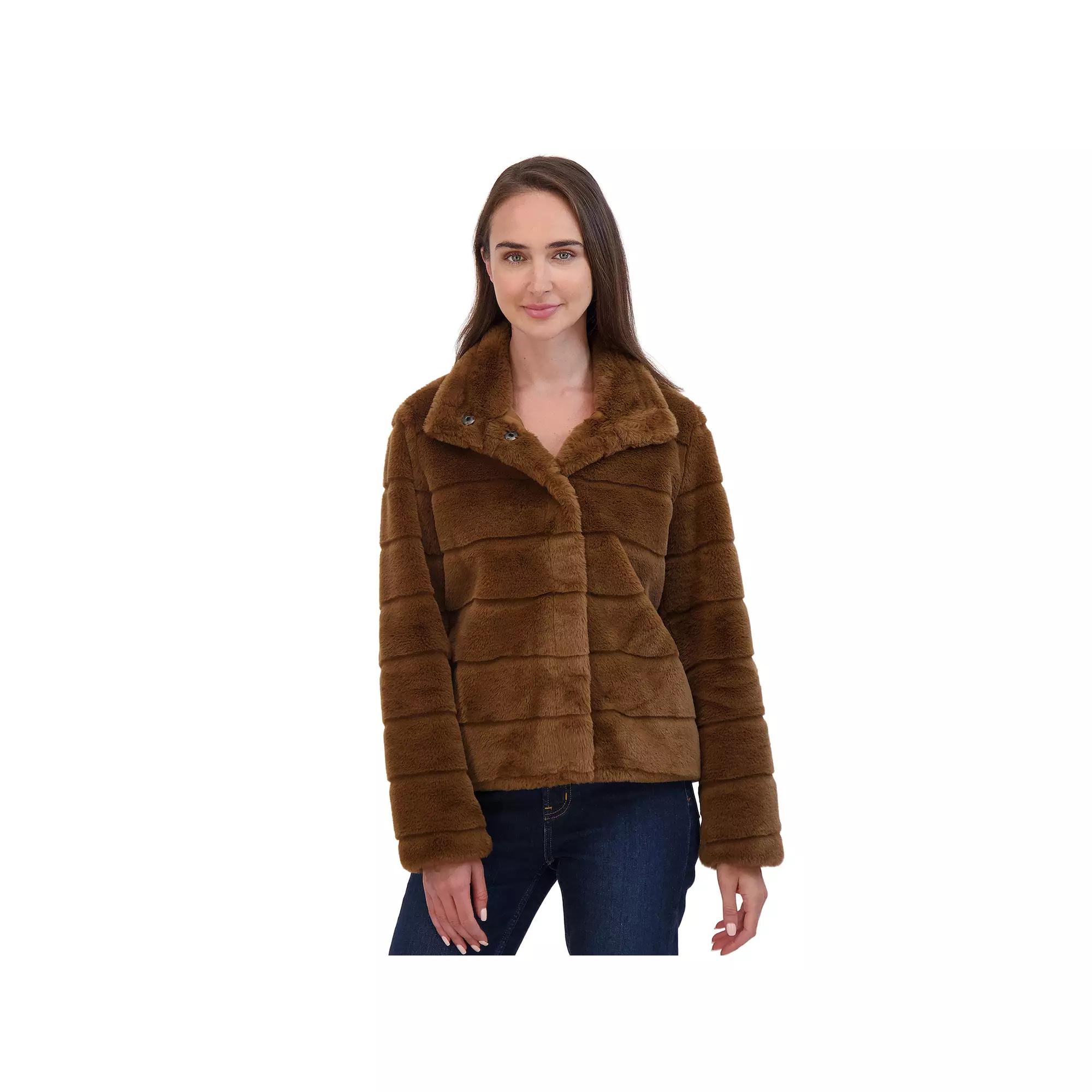 Women's Sebby Collection Faux Fur Jacket,  Product Image
