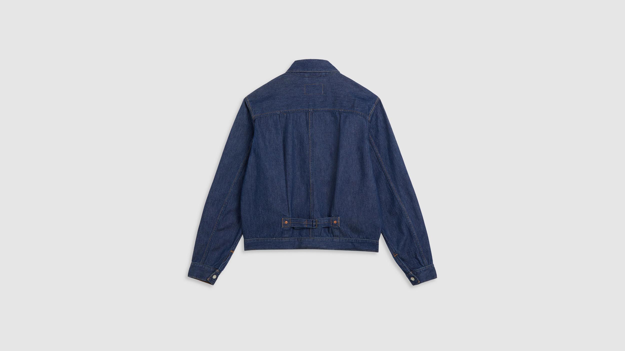 Lightweight Pleated Blouse Trucker Jacket Product Image