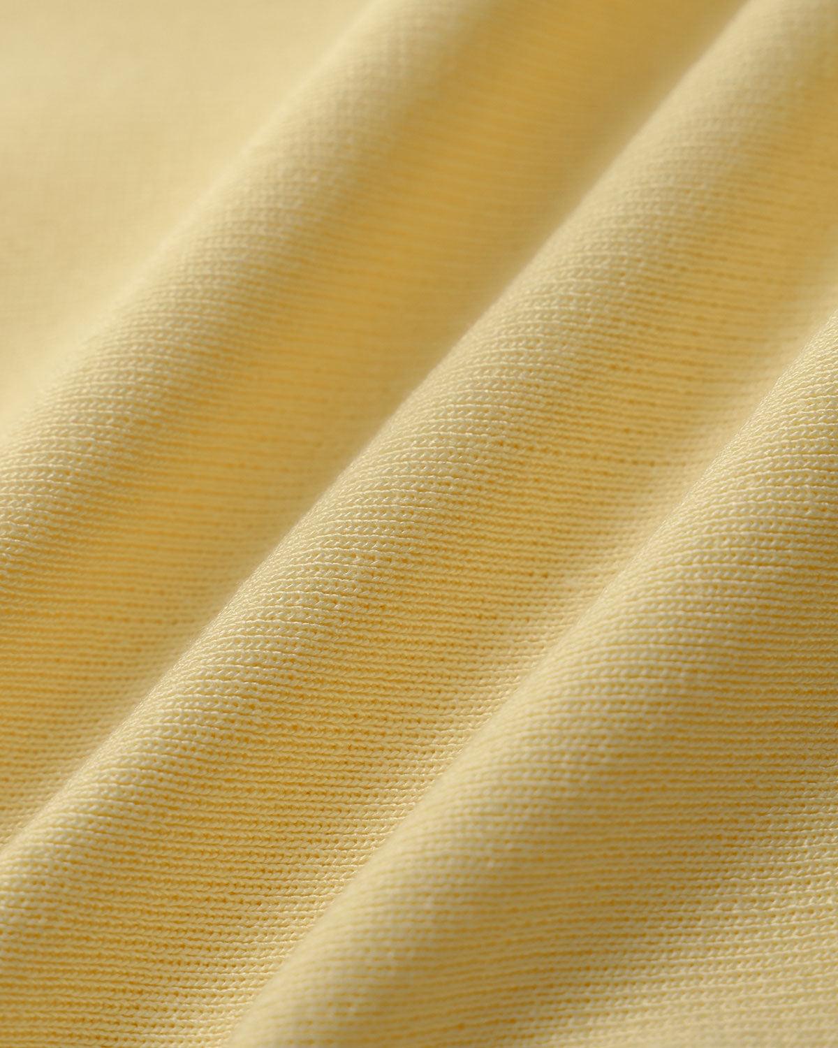 Yellow U Neck Single Breasted Vest Product Image