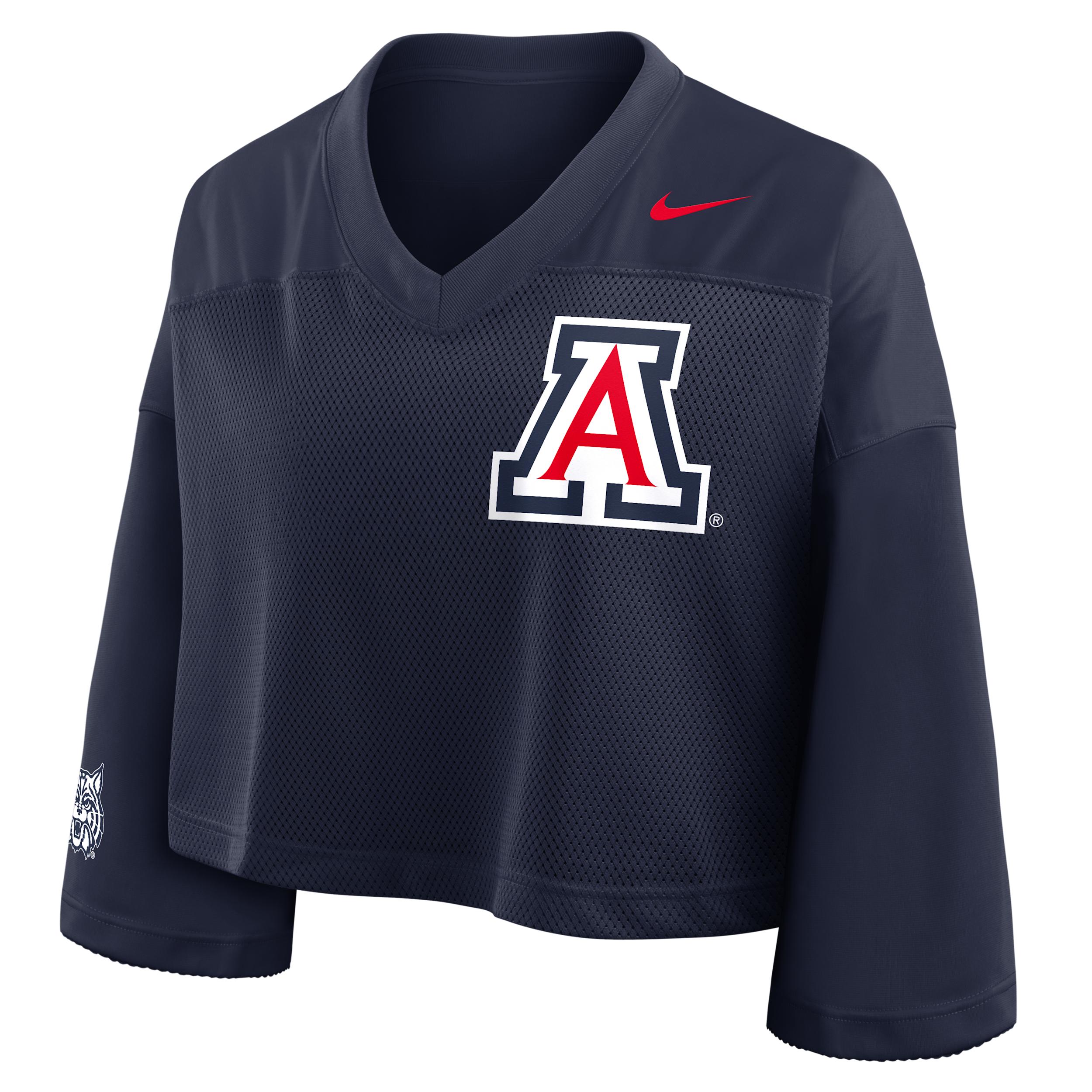 Arizona Jersey Nike Womens Dri-FIT College Cropped Top | 03O341SUAN-V4C Product Image