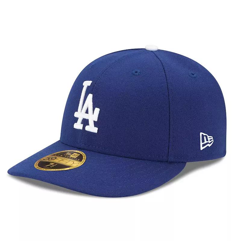 Men's New Era Royal Los Angeles Dodgers Game Authentic Collection On Field Low Profile 59FIFTY Fitted Hat,  Product Image