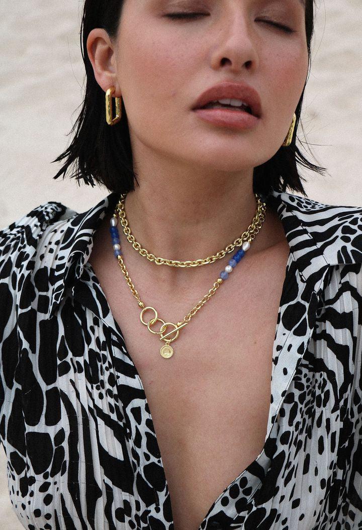 Calista Necklace Pearl Pink | Mountain and Moon Product Image