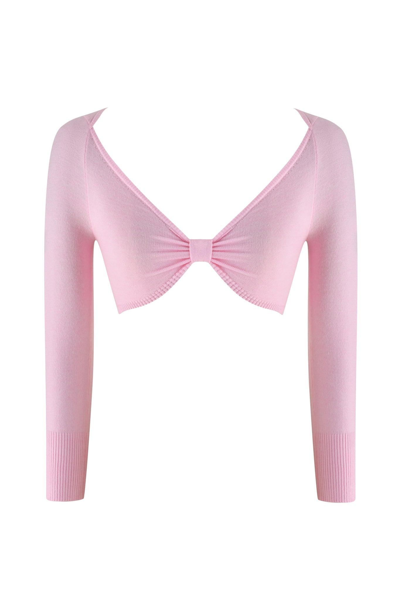 MORGANA CROP TOP - PINK Product Image
