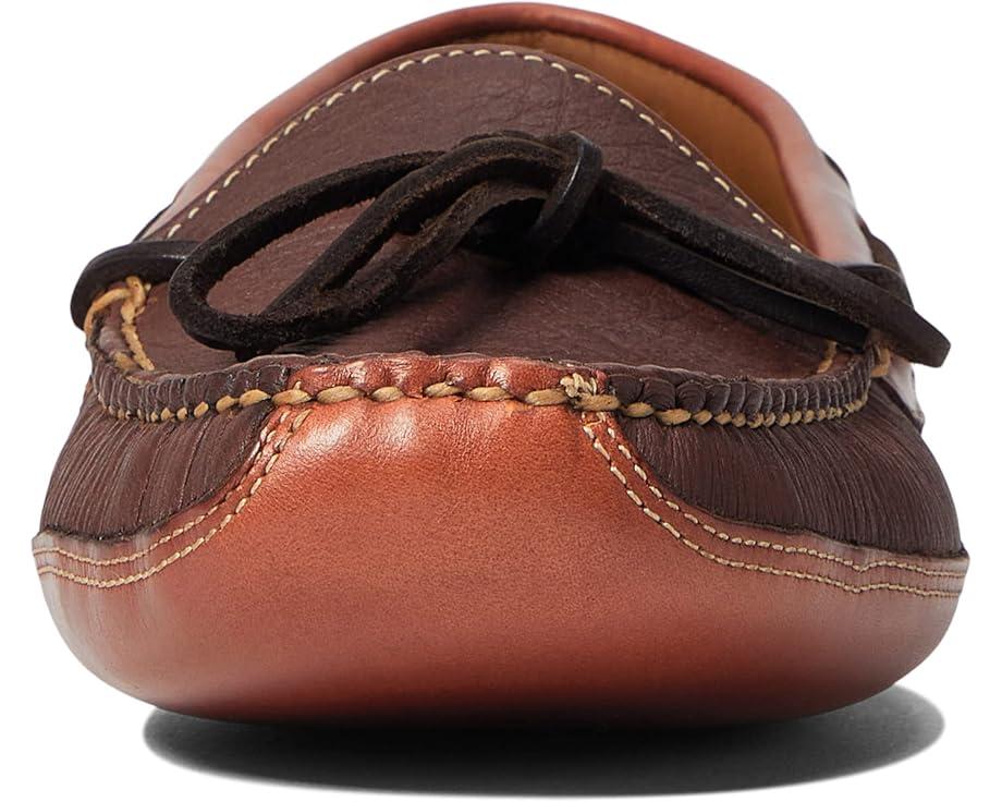 Leather Double-Sole Slippers Shearling Lined Product Image