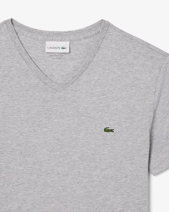 Men's Lightweight Pima Cotton V-Neck T-Shirt Product Image