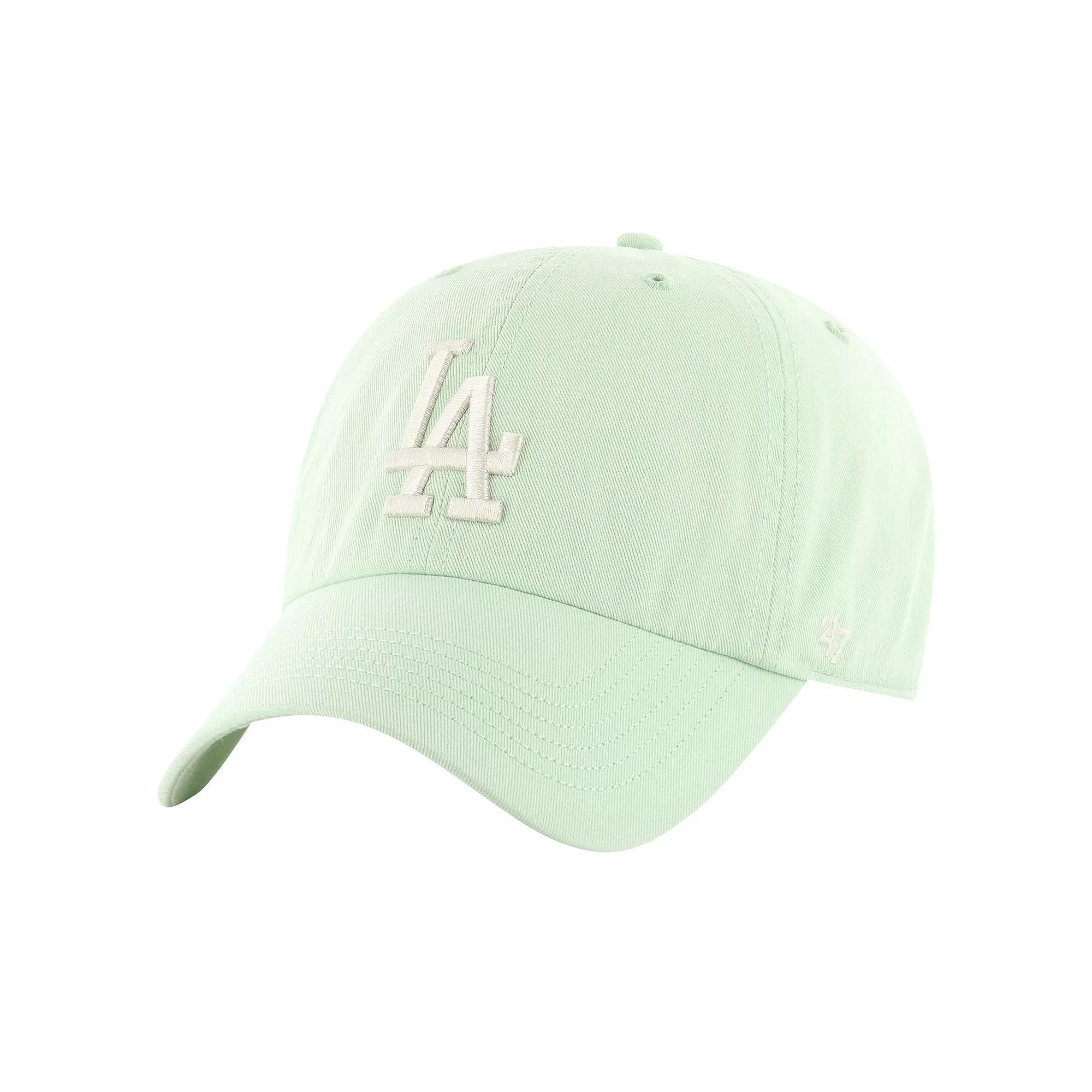 Men's '47 Green Los Angeles Dodgers Classic Franchise Fitted Hat, Size: Large Product Image