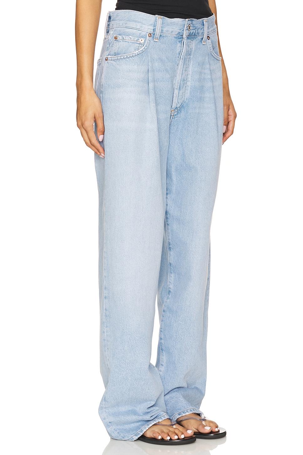 Franka Pleat Baggy Jeans AGOLDE Product Image