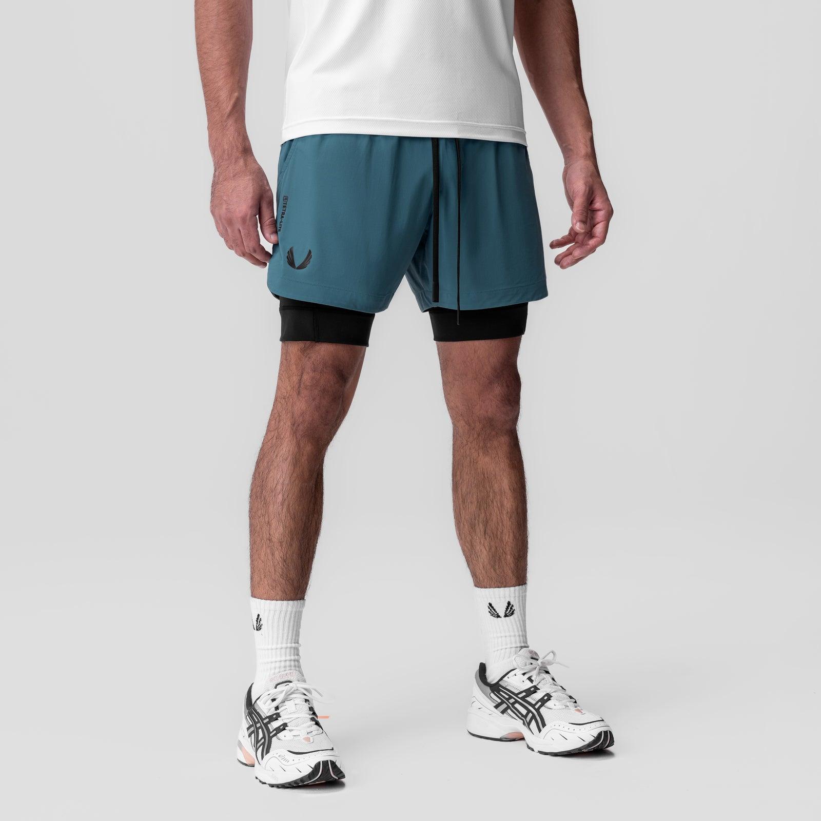 0865. Tetra-Lite® 5" Liner Short - Storm "Wings"/Black Product Image