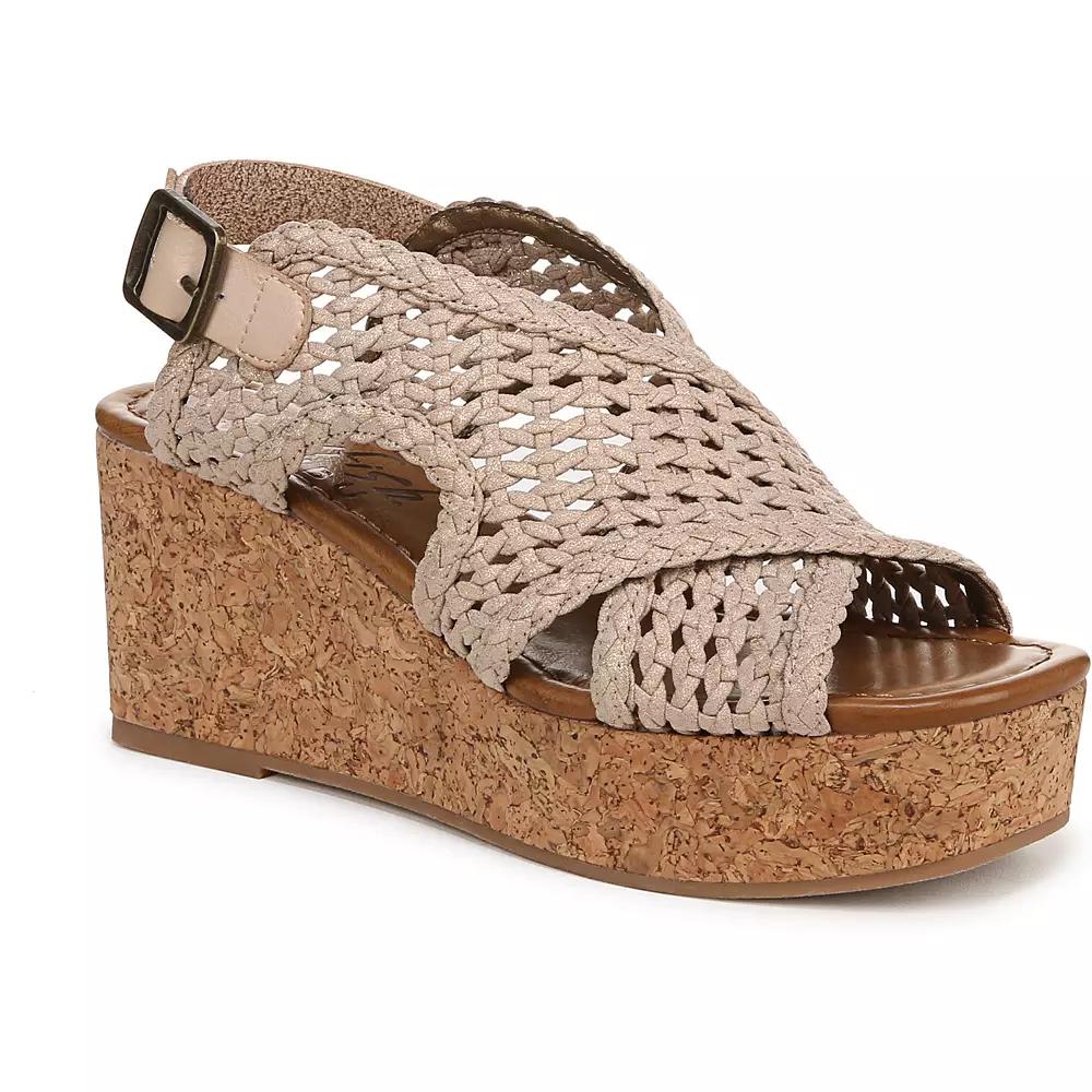 Blowfish Malibu Andrea Women's Wedge Sandals, Size: 6, Gold Grey Product Image
