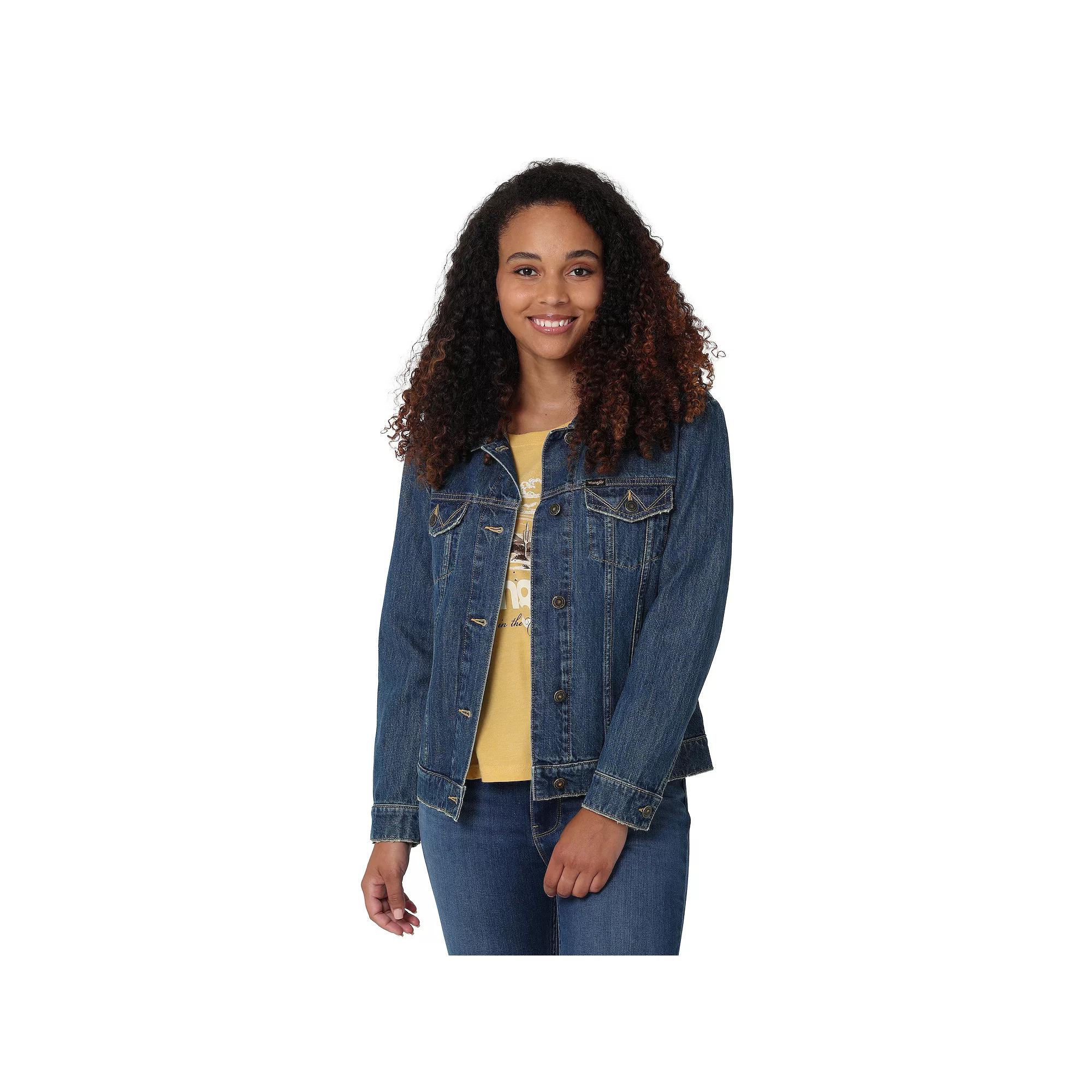 Womens Wrangler Memory Maker Denim Jacket Product Image