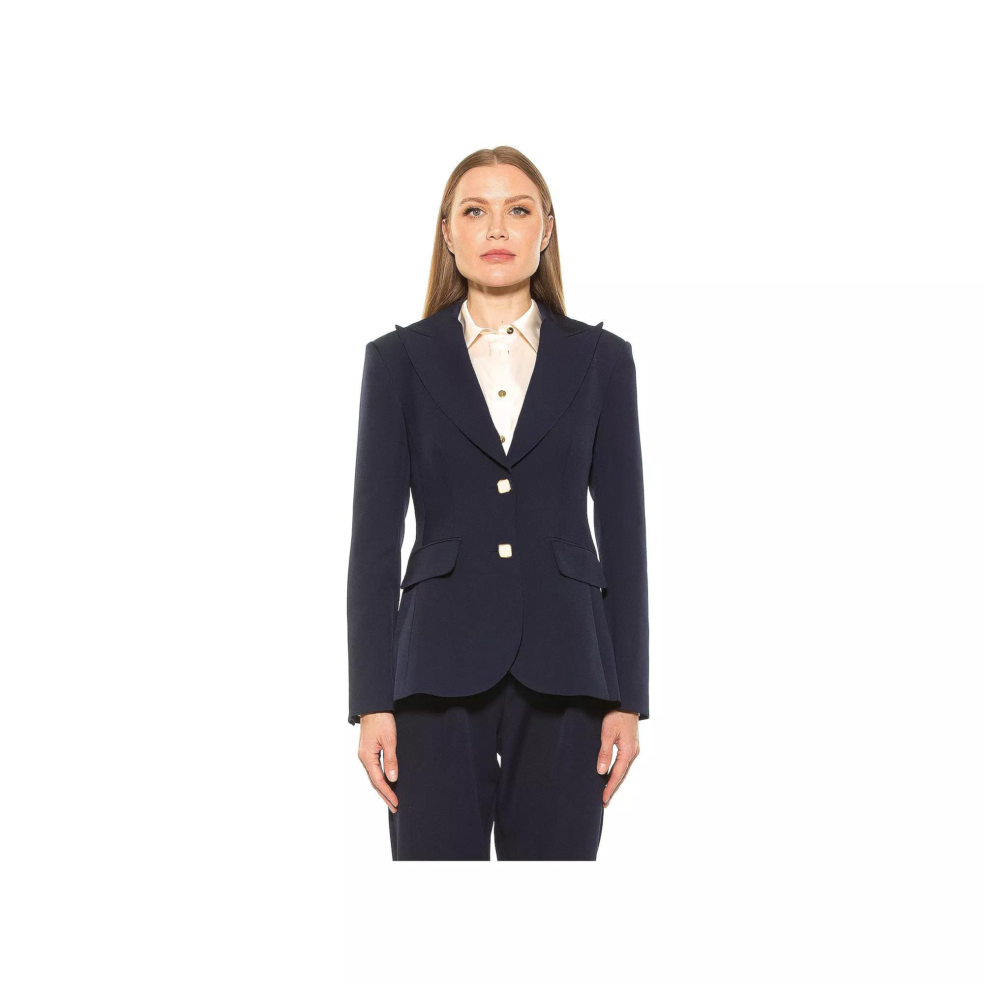 Women's ALEXIA ADMOR Jessica Lapel Jacket,  Product Image