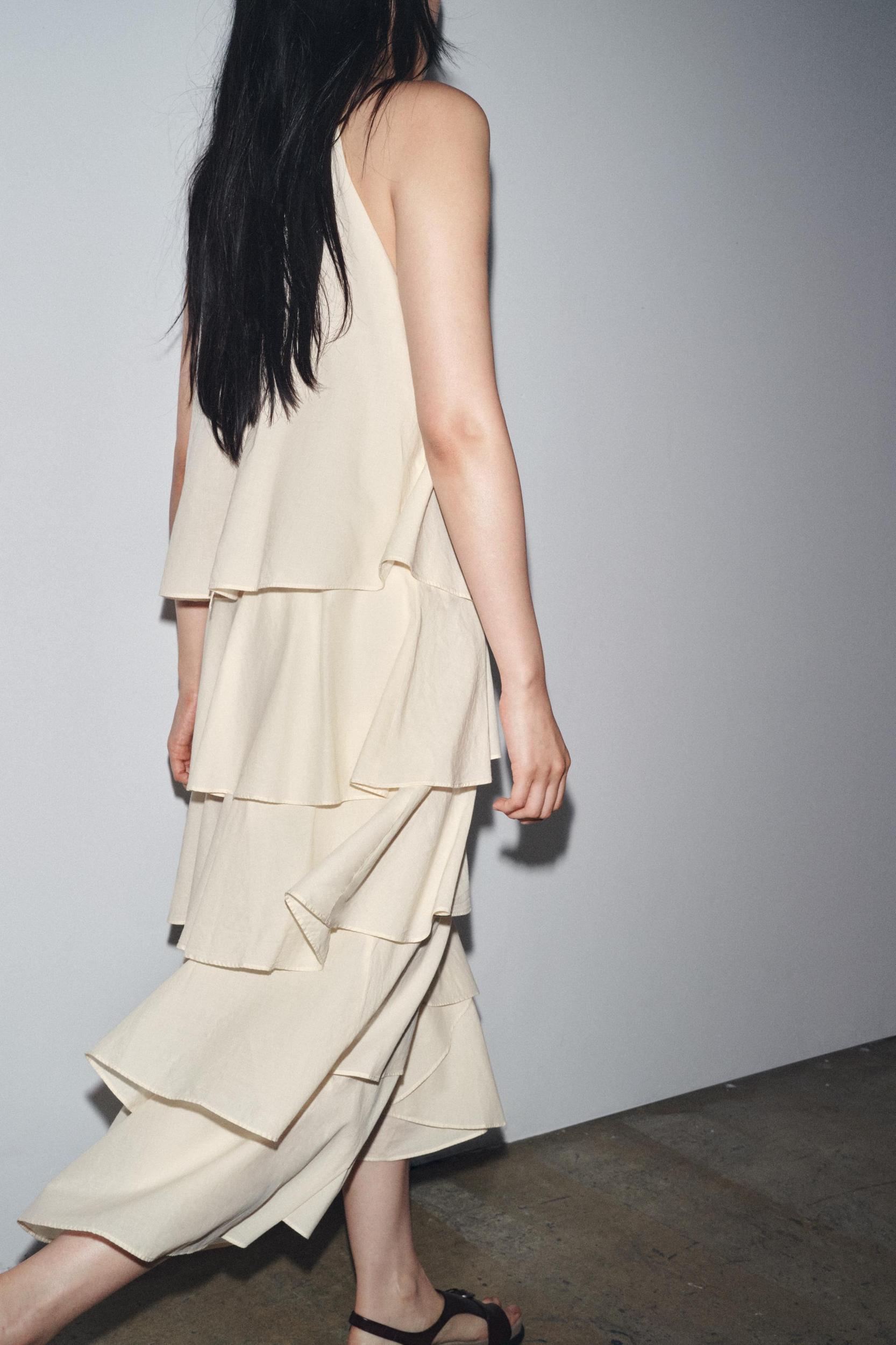 ZW COLLECTION RUFFLED HALTER DRESS Product Image