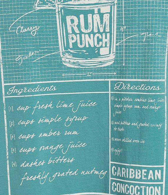 Caribbean Rum Punch Short Sleeve Graphic T-Shirt Product Image
